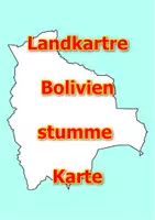 Vorschau - Arbeitsblätter - Landkartre von Bolivien stumme Karte mit Umrissen der Nachbarländer - Deckblatt