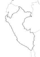 Vorschau - Arbeitsblätter - Landkartre von Peru stumme Karte mit Umrissen der Nachbarländer - Seite 2