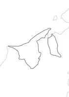 Vorschau - Arbeitsblätter - Landkartre von Brunei stumme Karte mit Umrissen der Nachbarländer - Seite 2