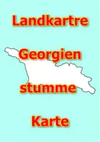 Vorschau - Arbeitsblätter - Landkartre von Georgien stumme Karte mit Umrissen der Nachbarländer - Deckblatt