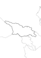 Vorschau - Arbeitsblätter - Landkartre von Georgien stumme Karte mit Umrissen der Nachbarländer - Seite 2