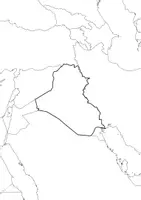 Vorschau - Arbeitsblätter - Landkartre von Irak stumme Karte mit Umrissen der Nachbarländer - Seite 3