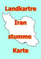 Vorschau - Arbeitsblätter - Landkartre von Iran stumme Karte mit Umrissen der Nachbarländer - Deckblatt