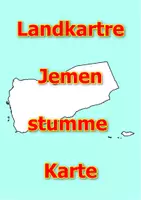 Vorschau - Arbeitsblätter - Landkartre von Jemen stumme Karte mit Umrissen der Nachbarländer - Deckblatt