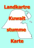 Vorschau - Arbeitsblätter - Landkartre von Kuwait stumme Karte mit Umrissen der Nachbarländer - Deckblatt