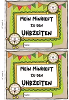 Vorschau - Arbeitsblätter - Uhrzeiten | Miniheft | Klasse 2 - Seite 1