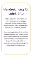 Vorschau - Arbeitsblätter - Müll und Mülltrennung - Abfälle kennenlenen und zuordnen - Seite 2
