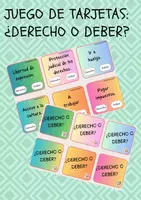 Vista previa - Juegos / Gamificación - JUEGO: DERECHOS O DEBERES. CIENCIAS SOCIALES - Portada