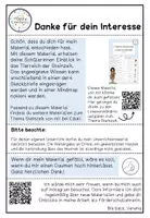 Vorschau - Arbeitsblätter - Tiere in der Steinzeit - Seite 1