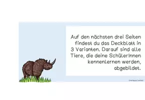 Vorschau - Arbeitsblätter - Tiere in der Steinzeit - Seite 2