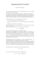 Vorschau - Arbeitsblätter - Hypergeometrische Verteilung - Deckblatt