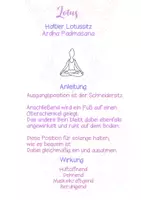 Vorschau - Merkblätter - Yoga ABC - Lotus - Seite 3