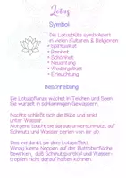 Vorschau - Merkblätter - Yoga ABC - Lotus - Seite 2