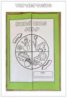 Vorschau - Arbeitsblätter - Rund ums Jahr - Lapbook - Monate, Wochentage, Jahreszeiten - Seite 3