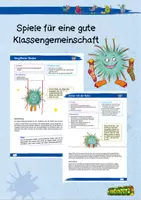 Vorschau - Stundenentwürfe - Spiele für eine gute Klassengemeinschaft - Deckblatt