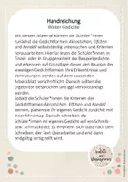 Vorschau - Arbeitsblätter - Winter-Gedichte Akrostichon, Elfchen, Rondell Planen & Schreiben - Seite 2