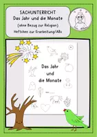 Vorschau - Arbeitsblätter - Materialpaket Sachunterricht Kalender - Seite 1