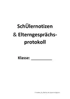 Vorschau - Lehrpläne/Lehrermaterial - Schülernotizen Layout als grober Leitfaden - Deckblatt