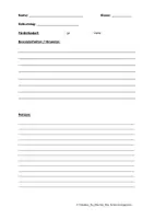 Vorschau - Lehrpläne/Lehrermaterial - Schülernotizen Layout als grober Leitfaden - Seite 1