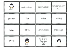 Vorschau - Spiele - Adjektive und ihre Gegenteile - Zuordnungsspiel - Seite 3