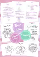 Vorschau - Merkblätter - Yoga ABC - Lotus - Deckblatt