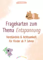 Vorschau - Stundenentwürfe - 24 Fragekarten zum Thema Entspannung | Achtsamkeit - Deckblatt