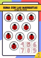 Vista previa - Juegos / Gamificación - Suma con las mariquitas - Portada