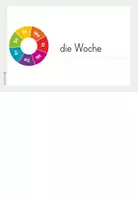 Vorschau - Arbeitsblätter - Rund um das Jahr - Die Woche - Wochentage - Differenzierte Arbeitsblätter - Seite 3