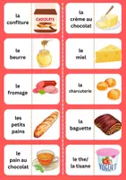 Vorschau - Spiele - Domino français le petit-déjeuner/Frühstück - Seite 1