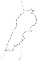 Vorschau - Arbeitsblätter - Landkartre von Libanon stumme Karte mit Umrissen der Nachbarländer - Seite 2