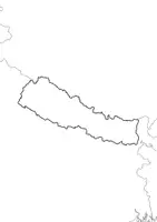 Vorschau - Arbeitsblätter - Landkartre von Nepal stumme Karte mit Umrissen der Nachbarländer - Seite 2
