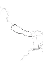 Vorschau - Arbeitsblätter - Landkartre von Nepal stumme Karte mit Umrissen der Nachbarländer - Seite 3