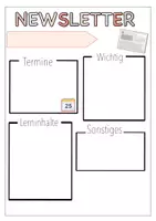 Vorschau - Anderer Materialtyp - Eltern Newsletter Vorlagen - Seite 3