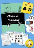 Vorschau - Arbeitsblätter - Wer bestimmt, was schön ist? (Einflussfaktoren auf die Wahrnehmung von Schönheit + Selbsttest: Wie sehr setzen mich Schönheitsideale unter Druck?) - Deckblatt