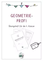 Vorschau - Arbeitsblätter - Übungsheft Geometrie-Profi für die 4. Klasse - Deckblatt