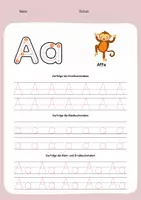 Vorschau - Arbeitsblätter - Buchstabeneinführung / Buchstaben schreiben lernen - Seite 2