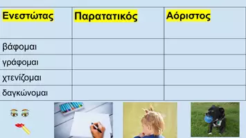 Προεπισκόπηση - Φύλλα εργασίας - Παθητική φωνή - Οι χρόνοι των ρημάτων - Εξώφυλλο