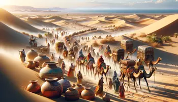 Vorschau - Arbeitsblätter - Handel in der Bronzezeit – Karawanenroute „Abu Ballas-Weg“ - Deckblatt