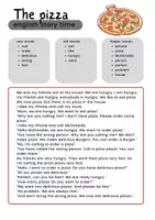 Vorschau - Arbeitsblätter - English Shortstory A1 (TPRS): The Pizza - Seite 3