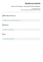 Vorschau - Stundenentwürfe - Science and Technology - Talking about Artificial Intelligence - Seite 1