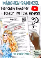 Vorschau - Arbeitsblätter - Tolles Sorglospaket - Märchen "Rapunzel" für die Sekundarstufe 1 - Seite 1