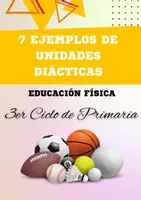 Vista previa - Unidades / Secuencias / Situaciones de Aprendizaje - 7 EJEMPLOS DE UNIDADES DIDÁCTICAS - ED. FÍSICA - PRIMARIA - Portada
