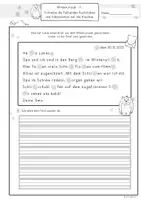 Vorschau - Stationenlernen - Deutsch Lesen und Verstehen 2.Klasse, 3.Klasse Kleckertext Rechtschreibung, Groß- und Kleinschreibung - Seite 1