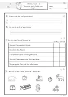 Vorschau - Stationenlernen - Deutsch Lesen und Verstehen 2.Klasse, 3.Klasse Kleckertext Rechtschreibung, Groß- und Kleinschreibung - Seite 2