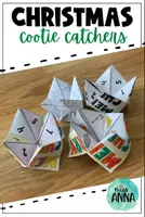 Vista previa - Manualidades / Dibujos para colorear - Christmas COOTIE CATCHERS (FORTUNE TELLERS) - Portada
