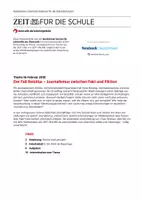 Vorschau - Arbeitsblätter - Der Fall Relotius – Journalismus zwischen Fakt und Fiktion - Deckblatt
