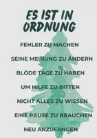 Vorschau - Poster - Es ist in Ordnung/ Es ist okay (Poster) - Deckblatt