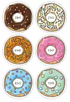 Vorschau - Spiele - Mathe DONUTS / Materialpaket - Seite 1