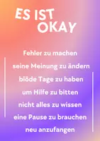 Vorschau - Poster - Es ist in Ordnung/ Es ist okay (Poster farbig) - Seite 2