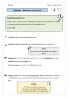 Vorschau - Arbeitsblätter - Diskussion Geschlechtertrennung im Unterricht (4 Rollenkarten) - Deckblatt
